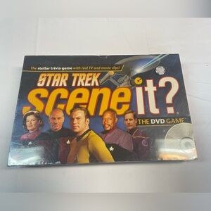 New in box Star Trek SCENE IT game. DVD trivia.